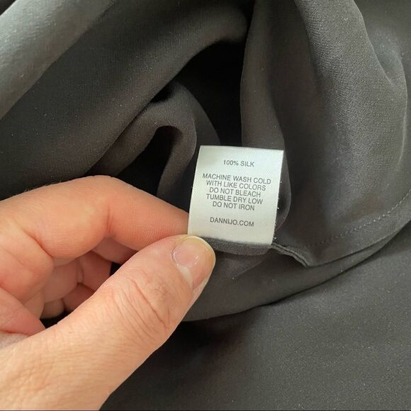 Dannijo Silk Ruched Slip Dress - Picture 4 of 9